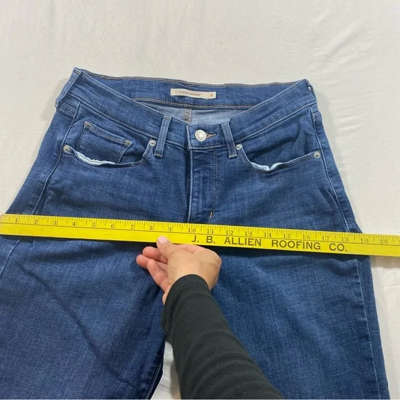 Levis Jeans Classic Bootcut Blue Jeans women’s 6 denim spandex cotton - Picture 4 of 10